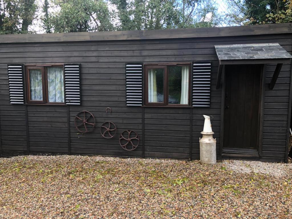 The Cabin At Hillhead Farm St Columb Major Exterior foto