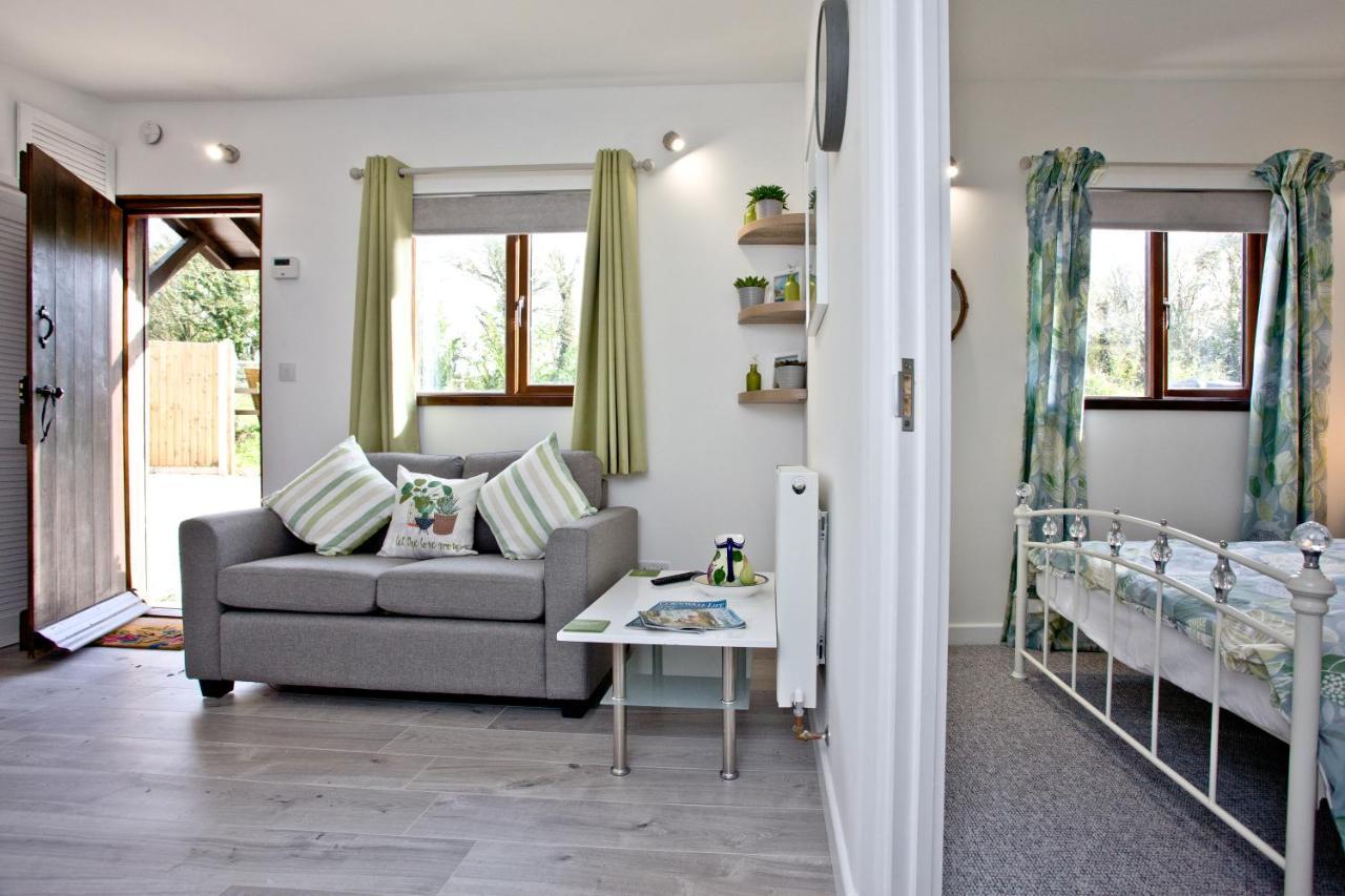 The Cabin At Hillhead Farm St Columb Major Exterior foto